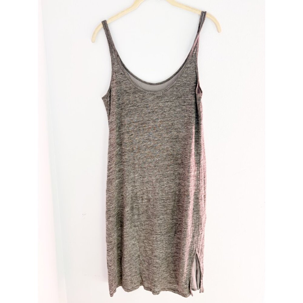 rag & bone JEAN Heather Grey Linen Dress Small euc